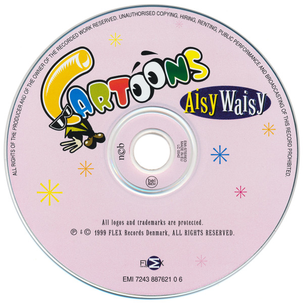 24/03/2023 - Cartoons – Aisy Waisy (CD, Maxi-Single, Enhanced)(EMI – EMI 7243 887621 0 6)  1999 R-1655694-1642337573-5437
