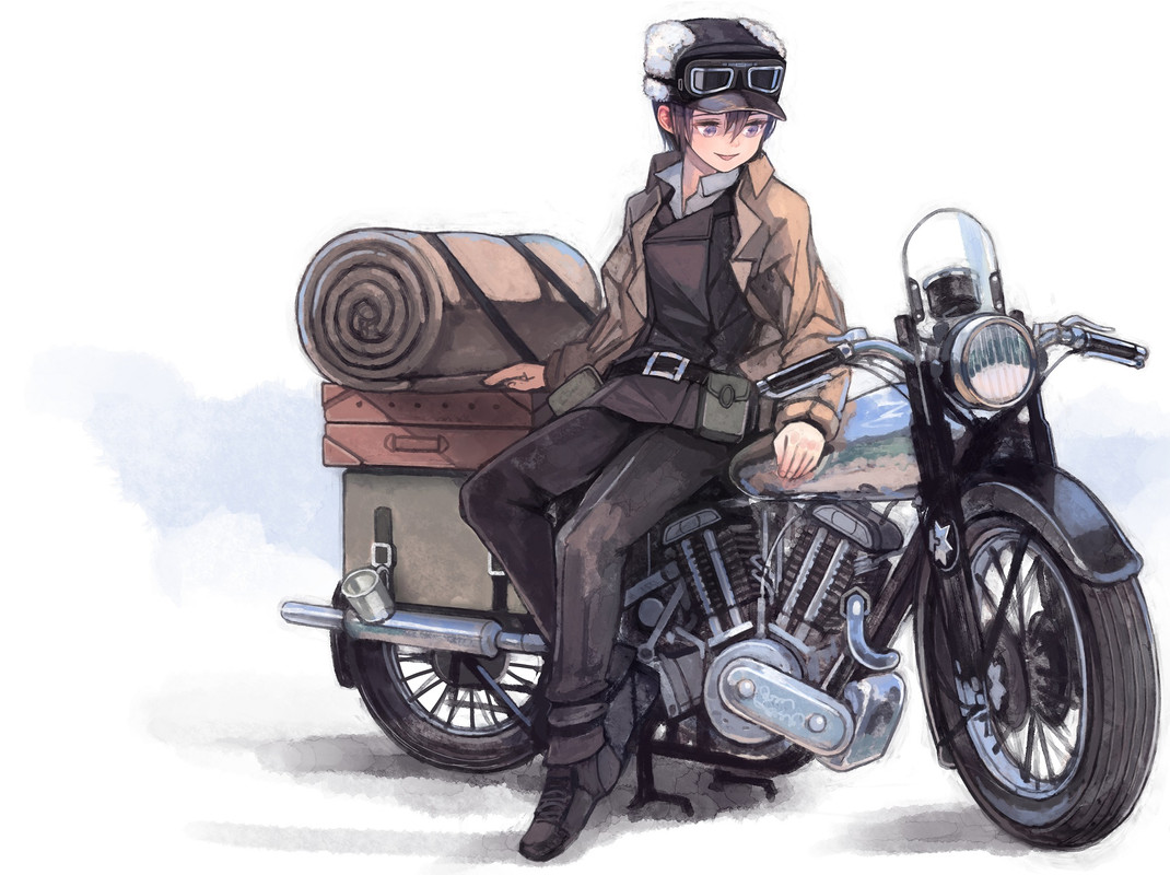 Kino no Tabi by wredwrat on DeviantArt