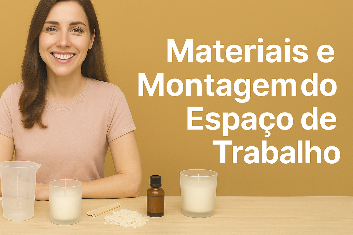 Capa Aula 2 - Materiais e Montagem do Espaço de Trabalho