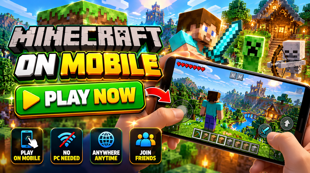 Minecraft on Mobile