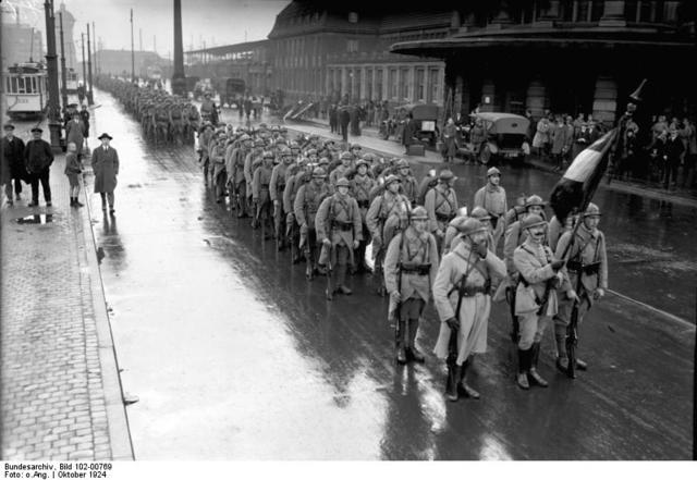 22 de octubre de 1924. Los últimos franceses se van de Dortmund