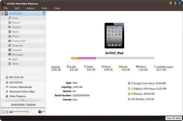 ImTOO iPad Mate Platinum version 5.7.35 Build 20210917 Multilingual ImTOO iPad Mate Platinum version 5.7.35 Build 20210917 Multilingual