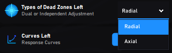 DualX Deadzone Types