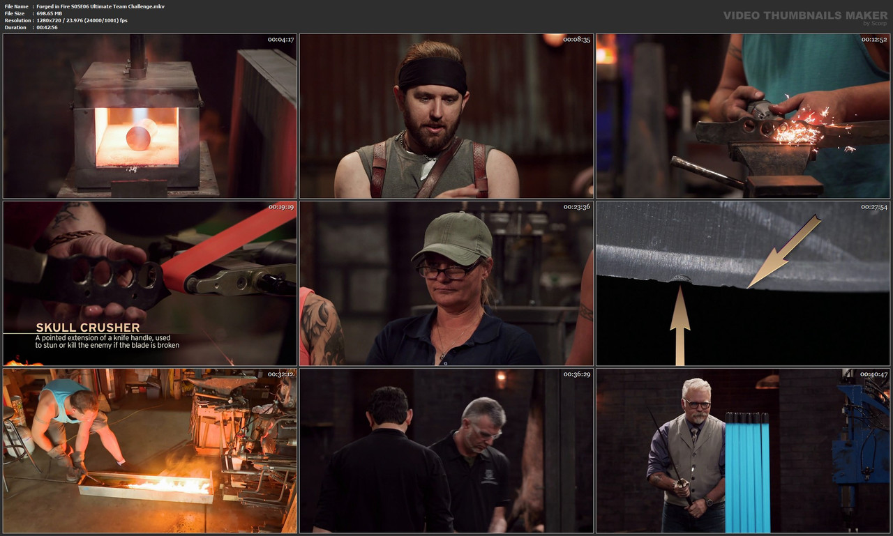 Forged in Fire S05E06 Ultimate Team Challenge.mkv