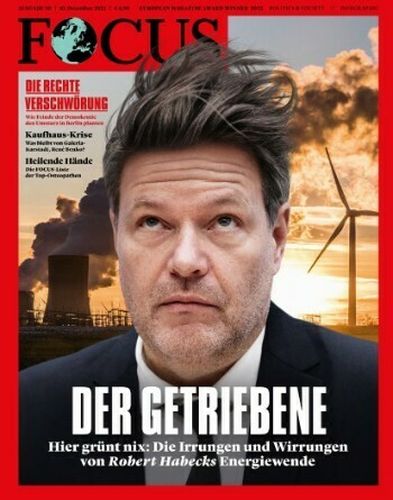 Cover: Focus Nachrichtenmagazin No 50 vom 10  Dezember 2022