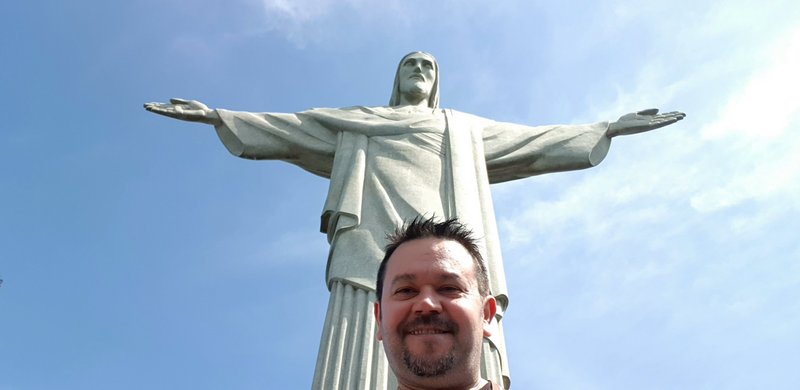 RÍO DE JANEIRO Y RUTA POR ARGENTINA POR LIBRE. AGOSTO 2019 - Blogs de Brasil - DOMINGO 18 AGOSTO 2019: Visita al Cristo Redentor (4)