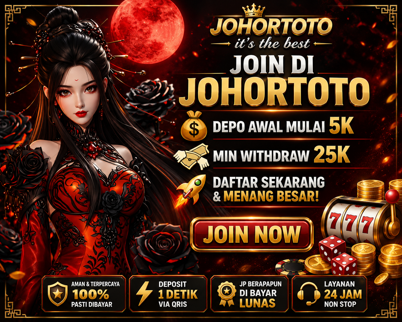 Banner utama JOHORTOTO