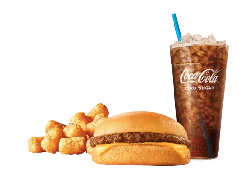 Plain SONIC Cheeseburger Combo