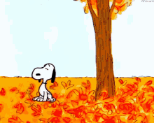 Fall-Snoopy-autumn