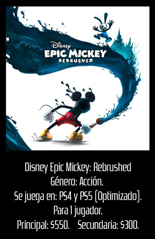 Disney Epic Mickey Rebrushed