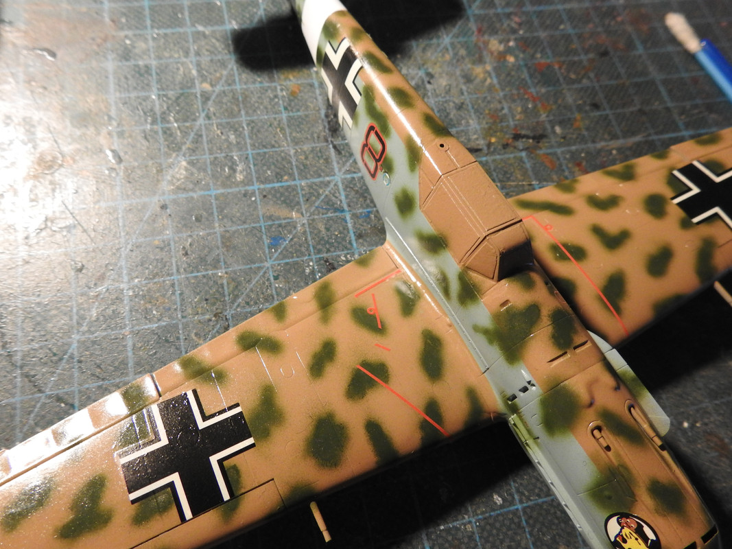 Bf109E-4/7 Tropical , 1/48 Hasegawa - Sida 3 DSCN0950