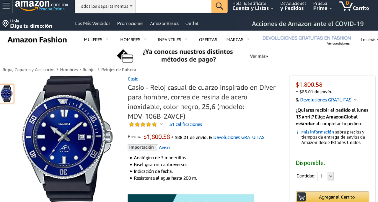 Screenshot_2020-04-06 Casio - Reloj casual de cuarzo inspirado en Diver para hombre, correa de resin