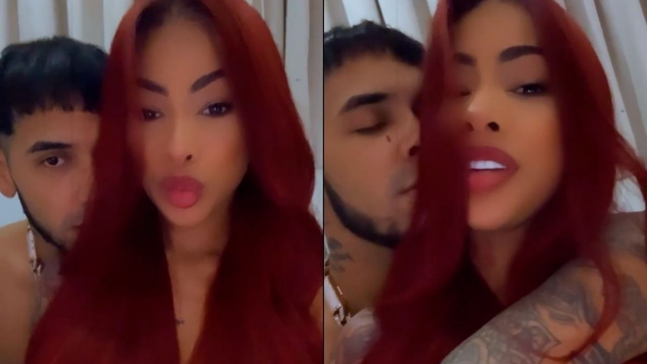 Novia de Anuel AA le hace fuerte escena al rapero en plena transmisión en vivo
