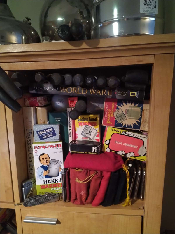 Hand warmer collection