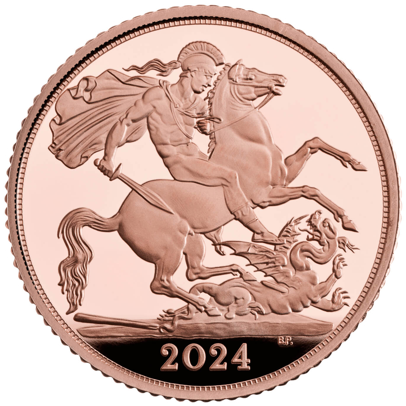2024 Proof Half Sovereign
