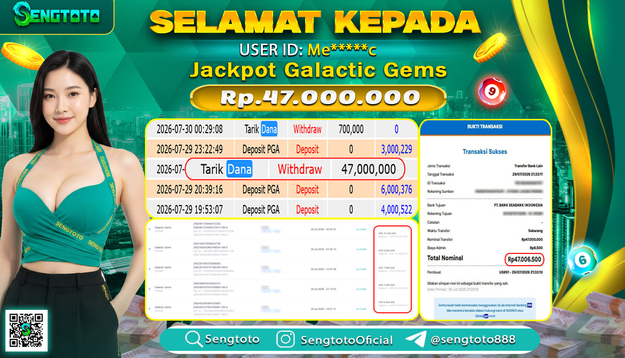 BUKTI PEMBAYARAN SLOT GALACTIC GAMS