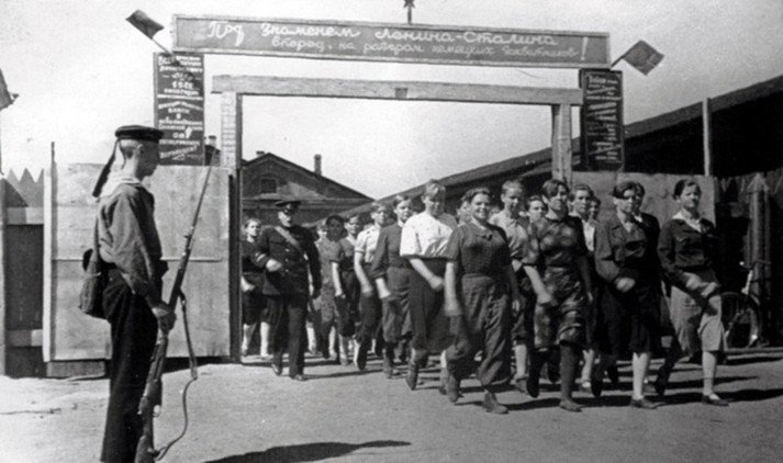 Mujeres soviéticas que se unieron a las filas del Ejército soviético voluntariamente