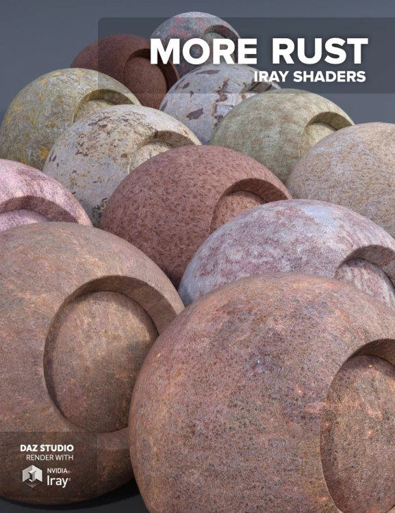 More Rust – Iray Shaders