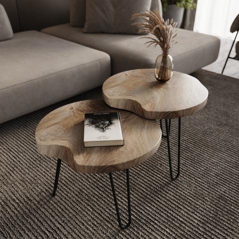 Незвичні журнальні столики: на колесах, подвійні, трансформери