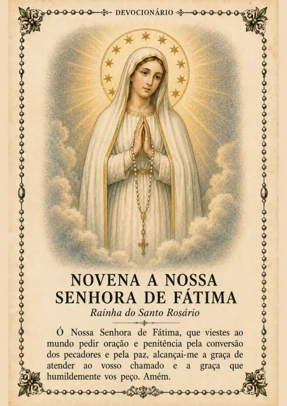 Novena a Nossa Senhora de Fátima