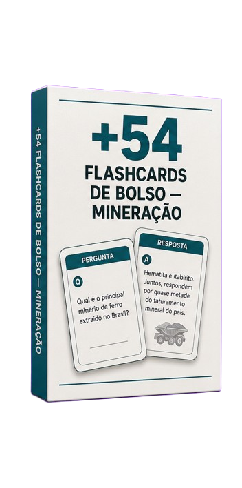 Bônus 1, Flashcards de Bolso de Mineração