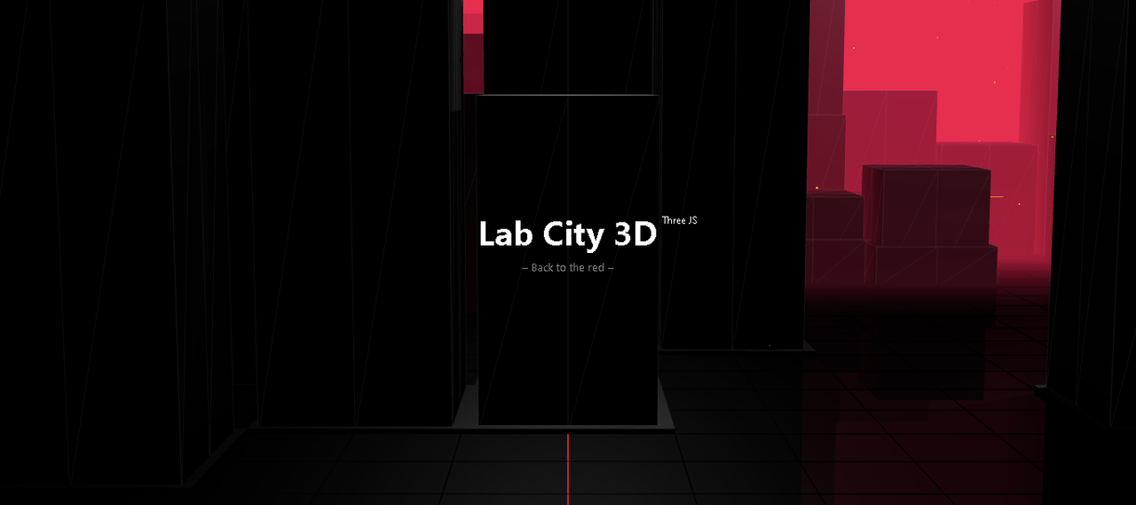 3D CSS City layout animation