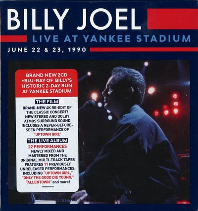 Billy Joel - Live At Yankee Stadium, June 22 & 23, 1990 (2022) [2CD + BD + Hi-Res]