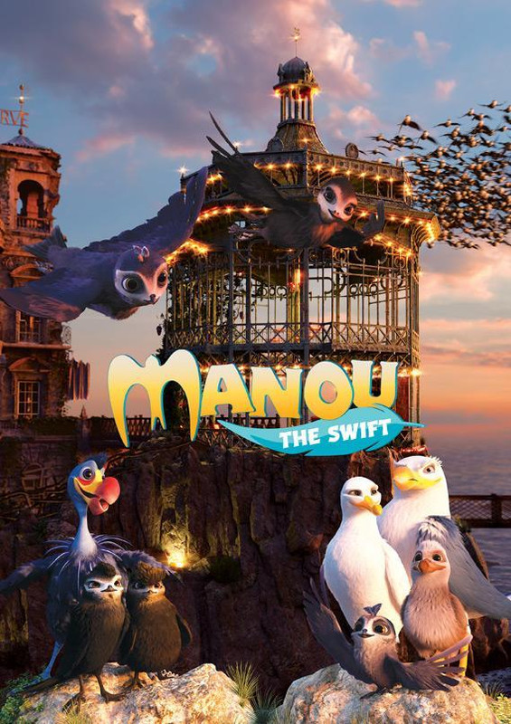 manou the swift 159778001 large - Pajaritos a volar (Manou) Hdrip Español (2019)