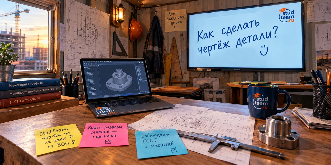 an old construction trailer converted into a study workshop