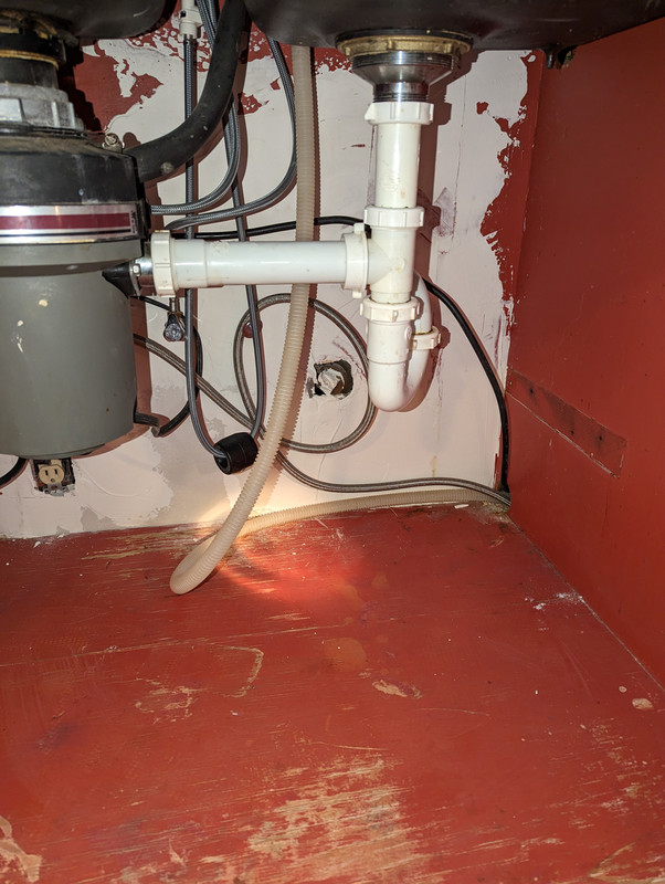 Dishwasher drain line — Postimages