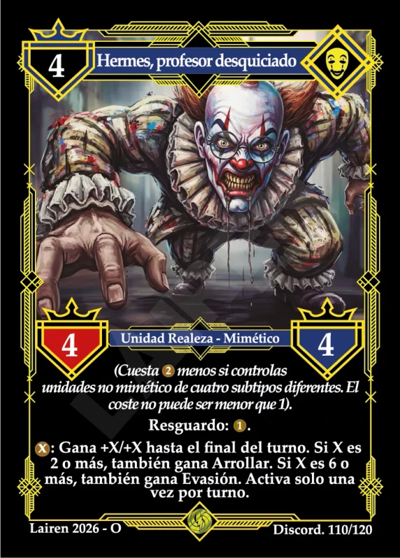 HERMES, PROFESOR DESQUICIADO