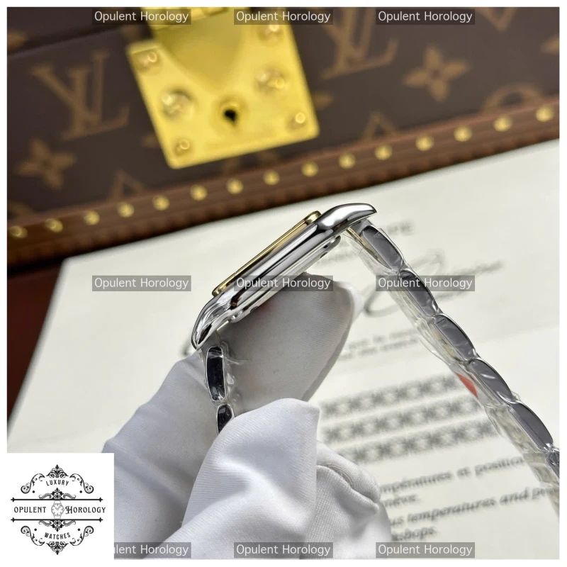 Luxury Cartier Panthere 1:1 Replica | White Dial, Metal Bracelet