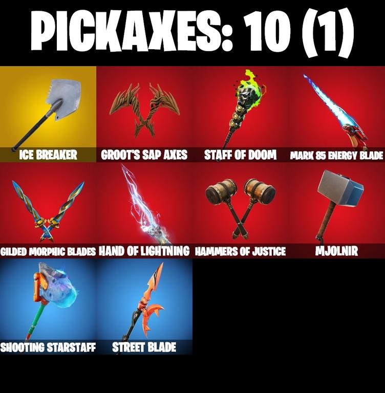 pickaxes comp