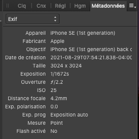 Chèvrefeuille original métadonnées