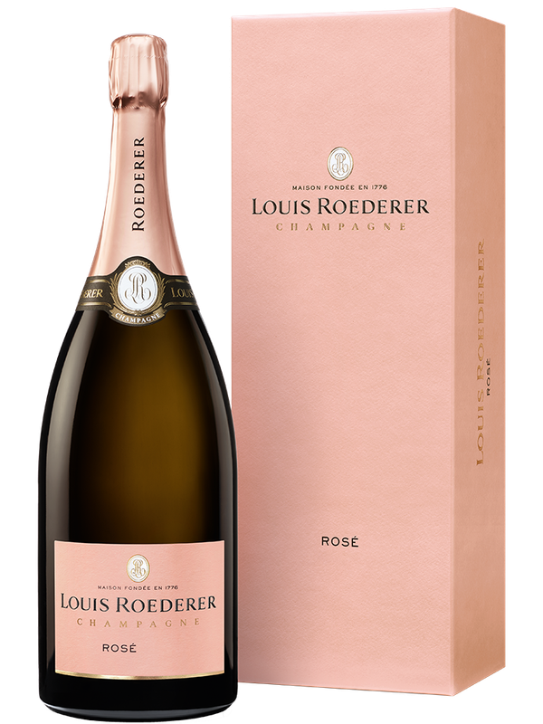 Louis Roederer, Brut Rose magnum deluxe gift