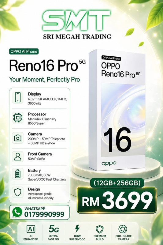 Oppo Reno 16 Pro