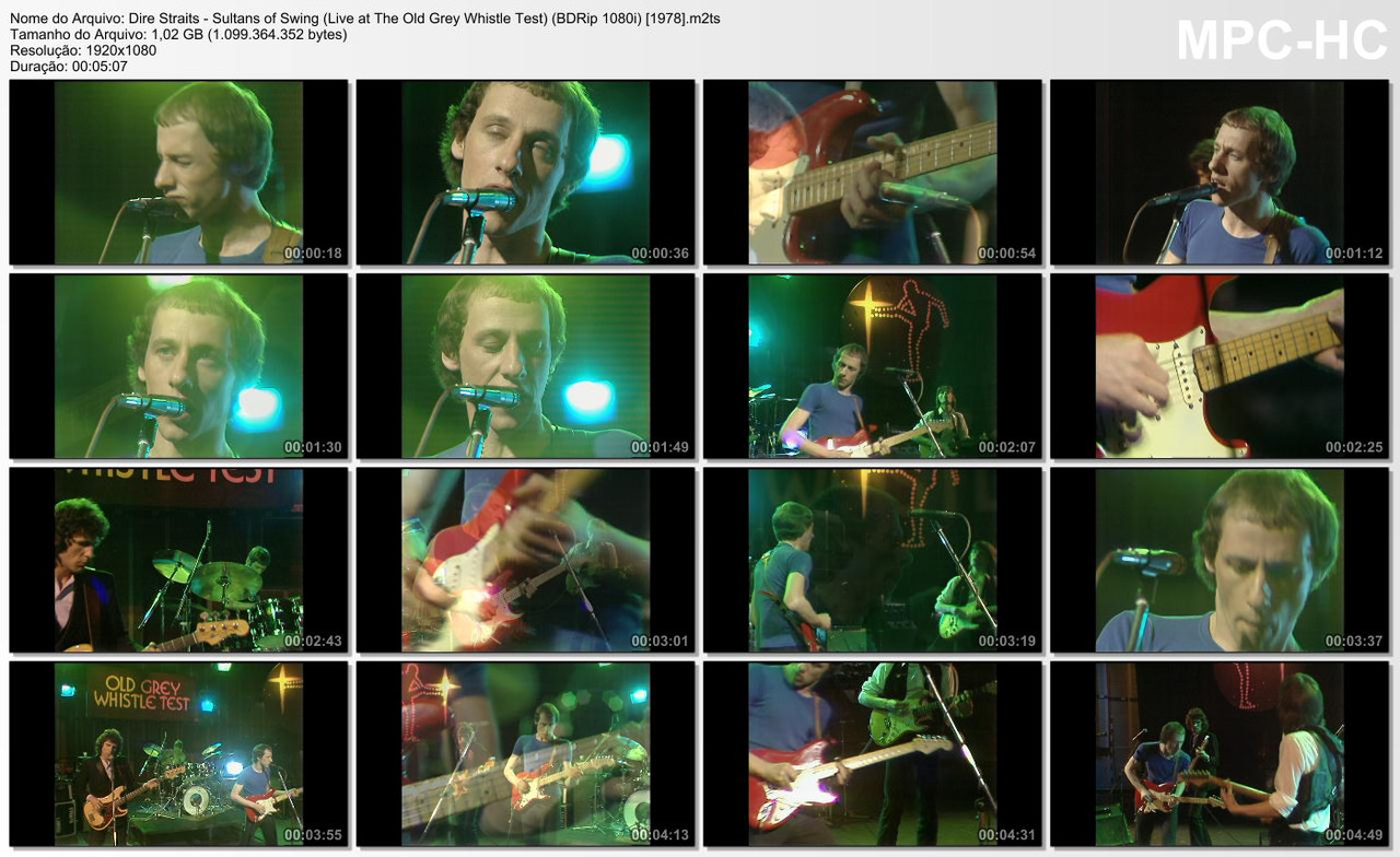 Dire Straits - Sultans of Swing (Live at The Old Grey Whistle Test) (BDRip 1080i) [1978]