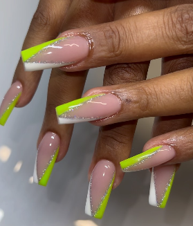Birthday glam nail set