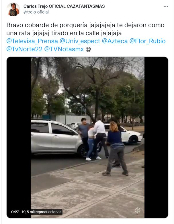 Carlos Trejo reacciona a pelea de Alfredo Adame con mujer: 
