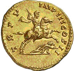 Glosario de monedas romanas. JINETE. 9