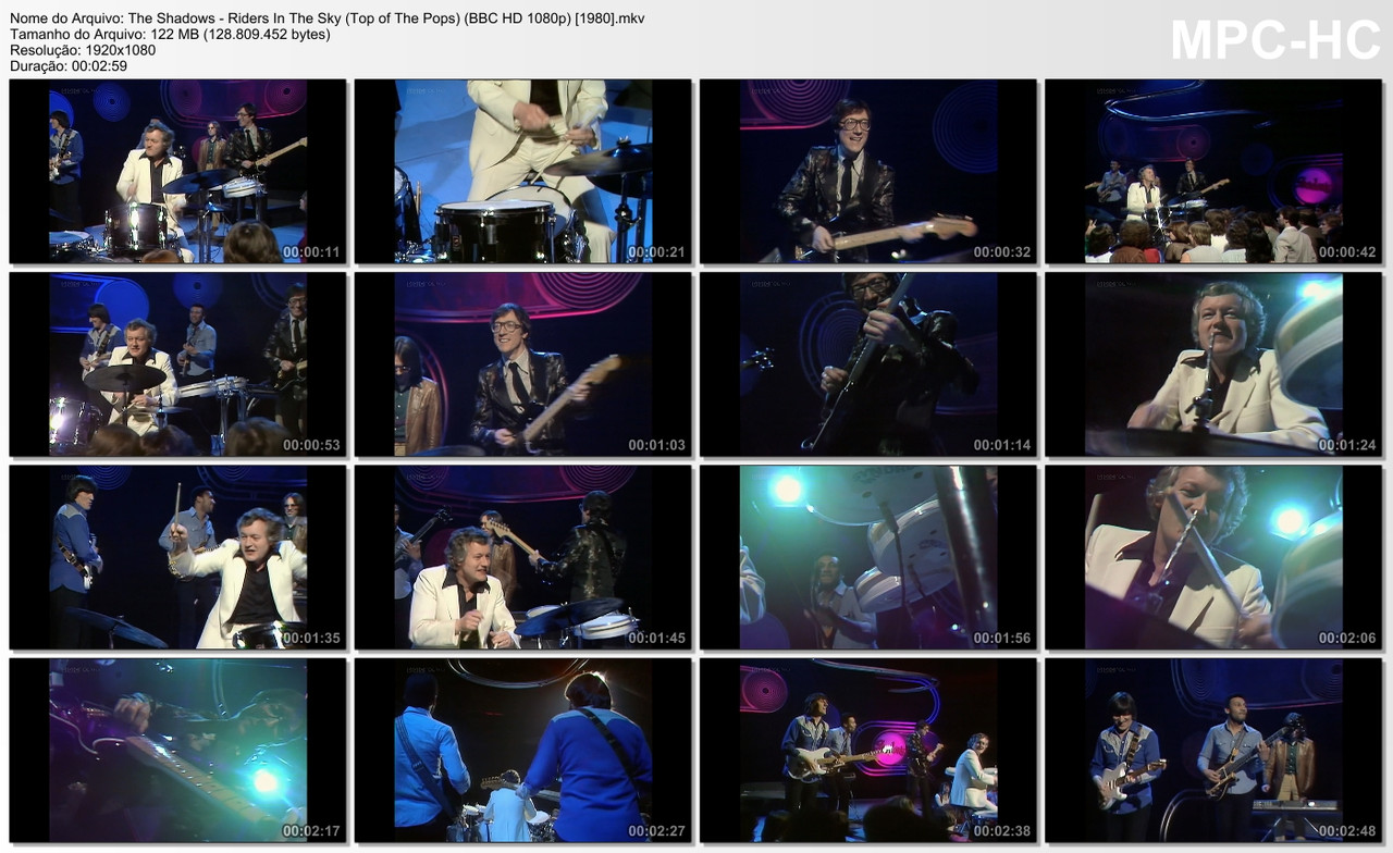 The Shadows - Riders In The Sky (Top of The Pops) (BBC HD 1080p) [28.02.1980]