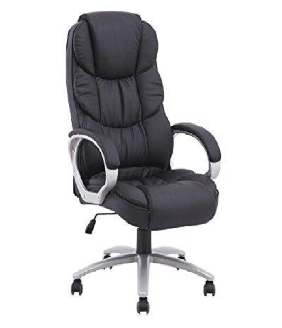 Big Man Office Chair Executive Desk Wheels Arms Heavy Duty Bonded Big Man Office Chair Executive Desk Wheels Arms Heavy Duty Bonded Brown Leather