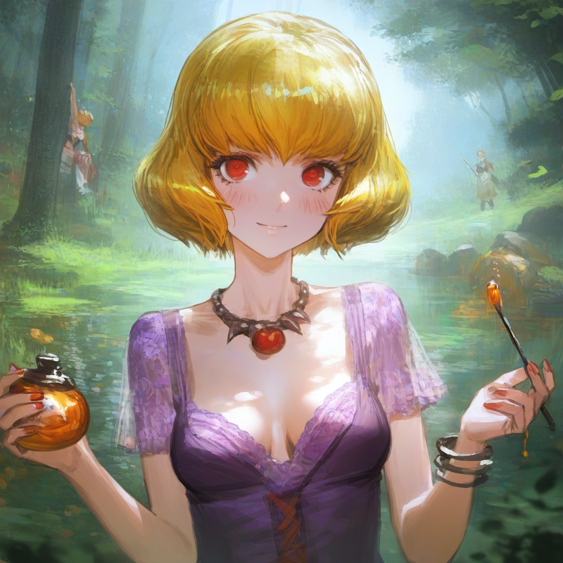 1girl, {{{clementine}}}, [[overlord]], {kobayashi ritz (artist)}, {{reoen (artis s-1946391795