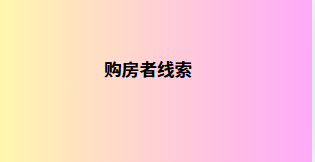 购房者线索