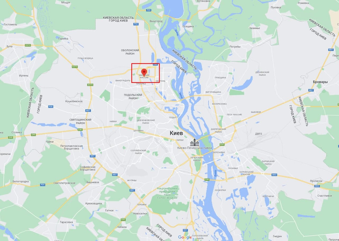 Карта украины гостомель на карте украины