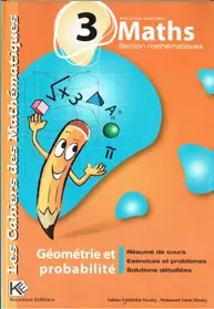 3 éme maths géométrie et probabililé