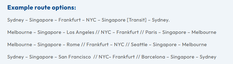 Singapore Airlines Premium Economy Round the World - Billete de vuelta al mundo. - Foro Aviones, Aeropuertos y Aerolíneas