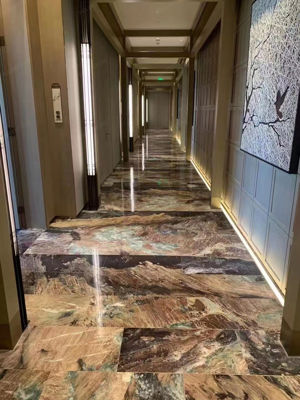 Crape Myrtle Marble Flooring Tiles