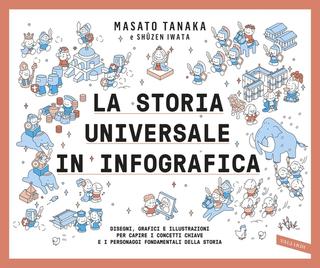 Masato Tanaka, Shûzen Iwata – La storia universale in infografica (2025)