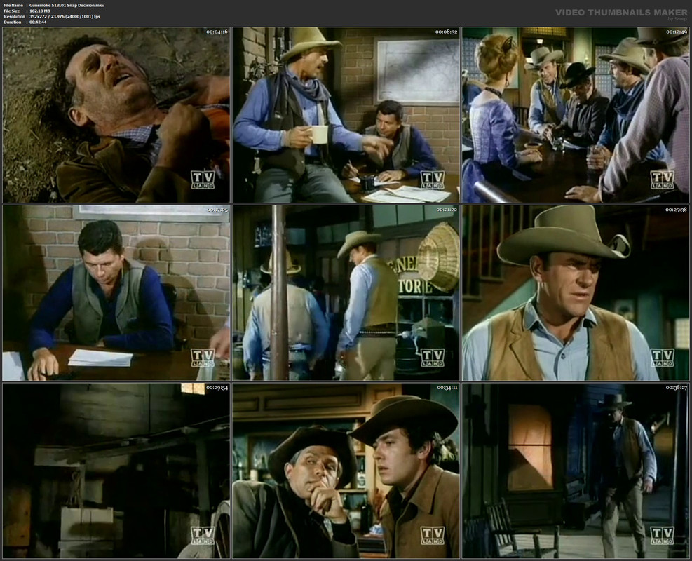 Gunsmoke S12E01 Snap Decision.mkv